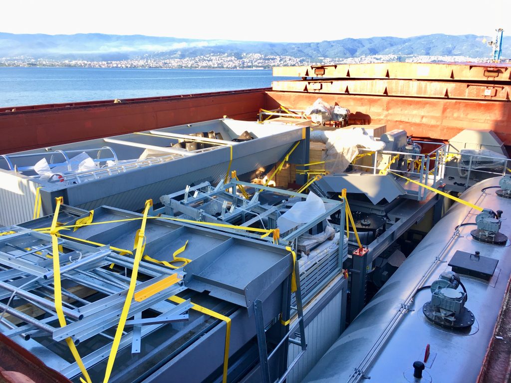 Lashing ve yük sabitleme hizmetleri konteyner güvenliği